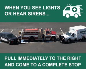 What to do when you see ambulance lights or sirens - lifenet ems