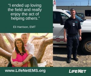 Eli Harrison, EMT, Stillwater, OK, LifeNet EMS