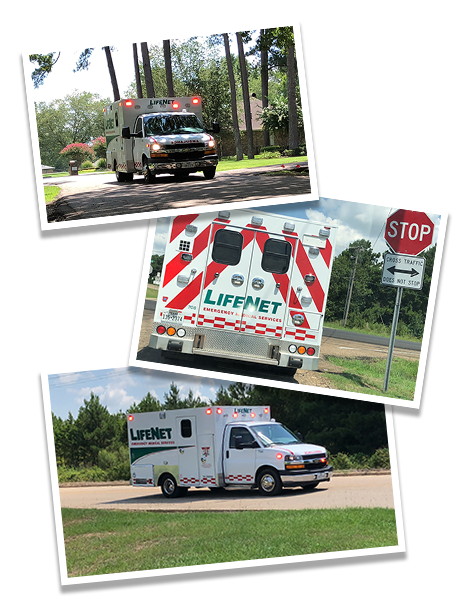 Lifenet Ambulances provide emergency medical service (EMS) in Texas, Arkansas, and Oklahoma.