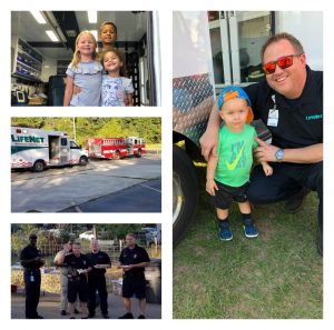 LifeNet EMS participates in National Night Out in Hot Springs and Texarkana.