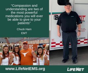 Chuck Ham, EMT, LifeNet EMS, Texarkana EMT Jobs