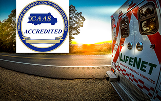 LifeNet EMS Receives CAAS Accreditation Renewal in 2018 for 3 years.