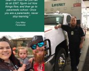 Cory Miller, Paramedic, LifeNet EMS, Stillwater, Oklahoma