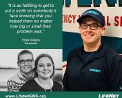 Ethan Williams, Paramedic, LifeNet EMS, Clarksville, TX